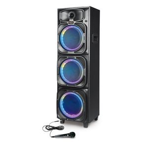 Bafle con luz Misik negro mb2308