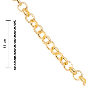 Cadena Unlimited by ob chapa de oro 18 k cc5565cm