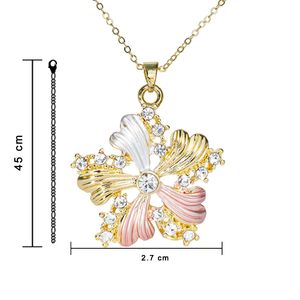 Set de collar y aretes Unlimited by ob chapa de oro 18 k jrrast6501