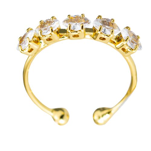 Anillo Unlimited By OB Chapa De Oro 18 K RRCCTSS40