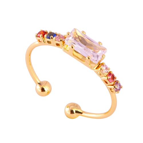 Anillo Unlimited By OB Chapa De Oro 18 K RRCCTSS44