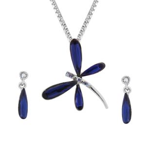 Set de collar y aretes Unlimited by ob rodio jrcekyn32r