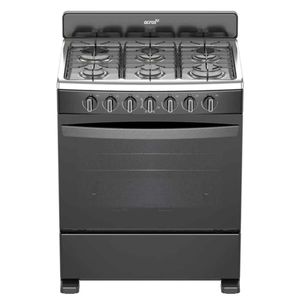 Estufa de 30 pies Acros negro afr4010b