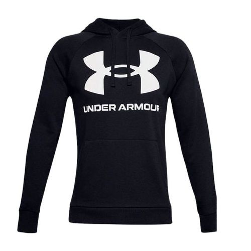 Sudadera para Caballero Under Armour Rival Fleece Big Logo Negra 1357093 001