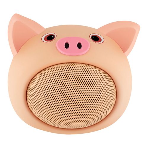 Mini Bocina Bluetooth Steren Forma de Puerco BOC-869C