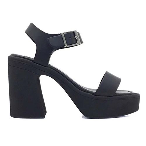 Sandalia De Plataforma Para Dama Efe Negro 238802