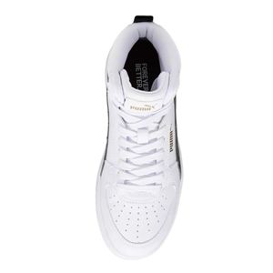 Tenis casual para niño Puma blanco 393842 01