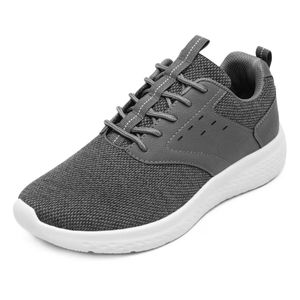 Tenis Casual Para Caballero Flexi Gris 415501