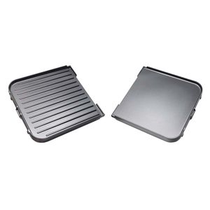 Parrilla plancha eléctrica Hamilton Beach negro 38546