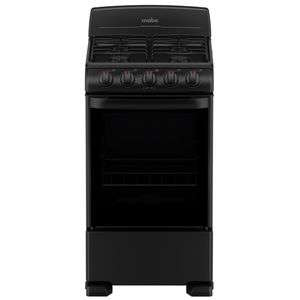 Estufa de 20 pulgadas Mabe negra em5022bapn1