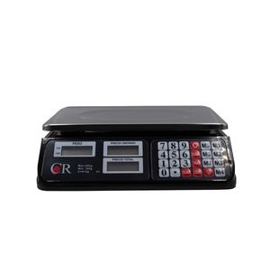 Báscula comercial CR 40kg/2g negra CR40
