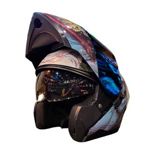 Casco abatible Kov multicolor  zero joker