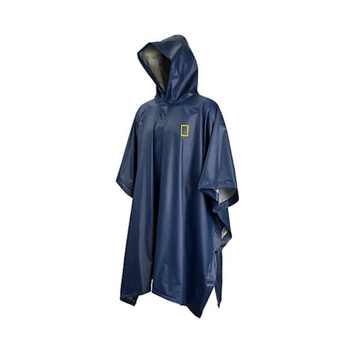 Poncho Impermeable para Lluvia National Geographic de Adulto con Gorro Mod. PNG02