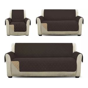 Cubre salas B.Kind & Beyond chocolate/beige doble vista
