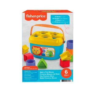 Primeros bloques para bebe Fisher Price multicolor ffc84