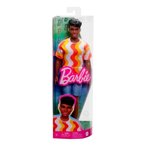 Figura De Ken Fashionista Para Niña Barbie Multicolor DWK44