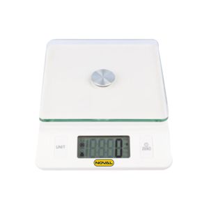 Báscula cocina Noval 5kg/1g colores ek 5460 Blanca