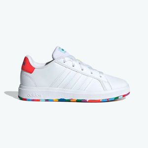 Tenis casual para niño Adidas blanco id0733
