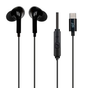 Audífonos in ear Stf negro st-e60969