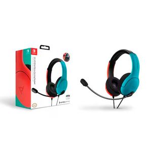 Audífonos gamer alámbricos Pdp multicolor 500-162-na-blrd