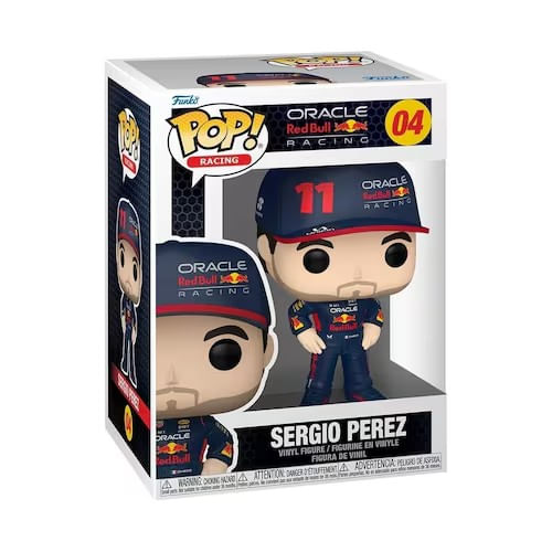 Figura Funko De Checo Pérez Pop Multicolor FU72269