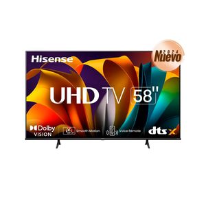 Pantalla De 58P Hisense Negro 58A6NV