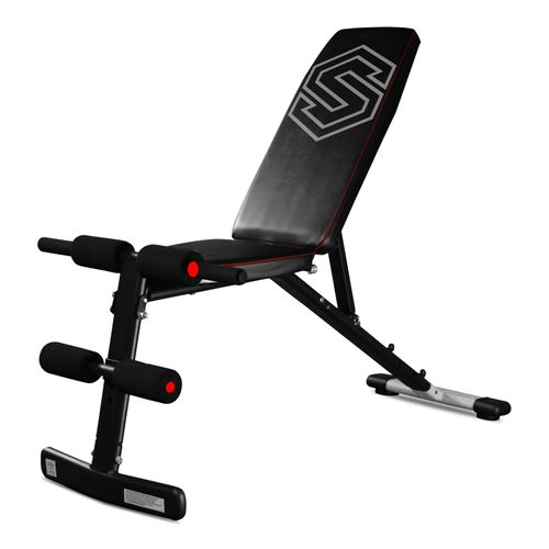 Banco Multiejercicios Stingray Acero Negro SFWORKOUTM