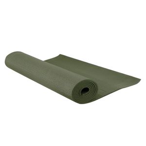 Tapete yoga 6mm stingray neopreno verde 173x61cm con correa