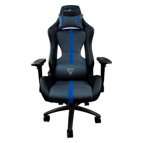 Silla Gamer Game Factor Negro/Azul CGC650