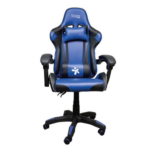 Silla gamer Stylos Negro/Azul SGSI02