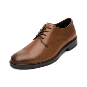 Zapato De Vestir Para Caballero Flexi Tan 400111