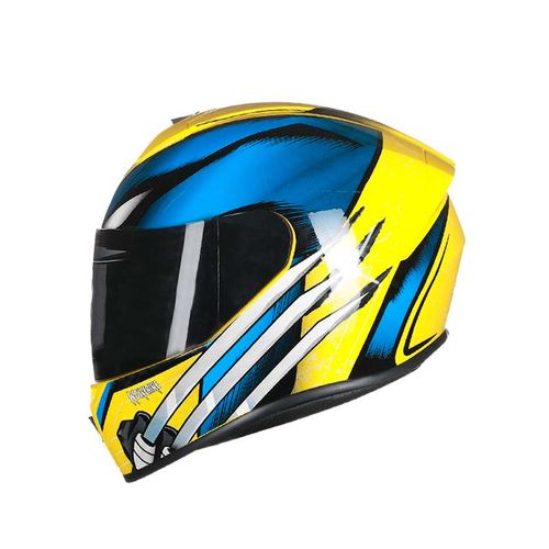 Casco Integral Wolwerine Extreme XL Edge Amarillo M-28W1.4