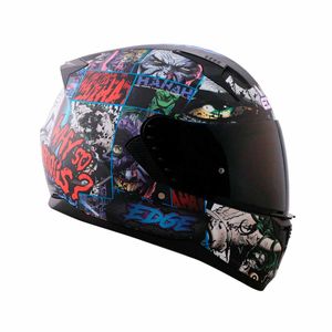 Casco integral guasón m Edge multicolor dc-j1.83.1.m