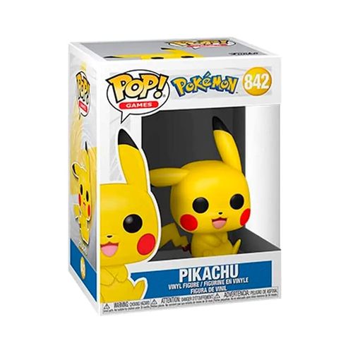 Funko Pop Pikachu Sentado Pokemon FU56307