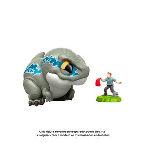 Figura de dinosaurio club de la mordida Jurassic World multicolor hvb36