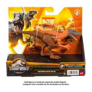 Figura de dinosaurio mordida de ataque Jurassic World multicolor hln63