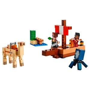 Set armable viaje en el barco pirata Lego multicolor 21259