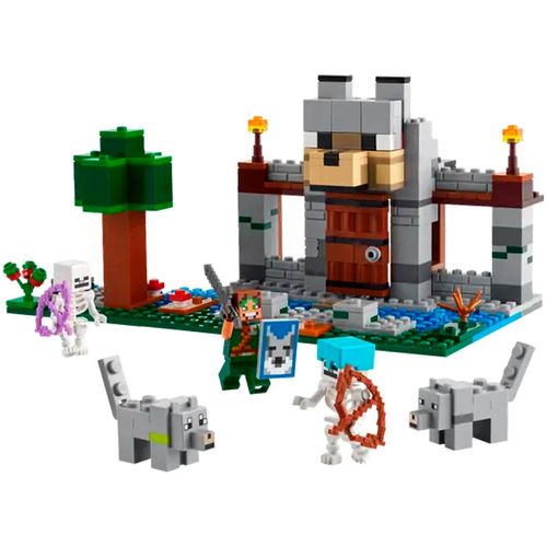 Set Armable La Fortaleza Lobo Lego Multicolor 21261