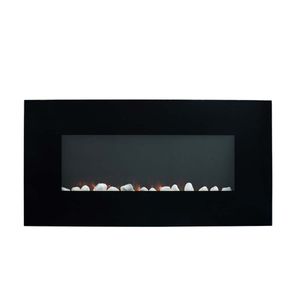 Chimenea eléctrica Masterfan milan negro