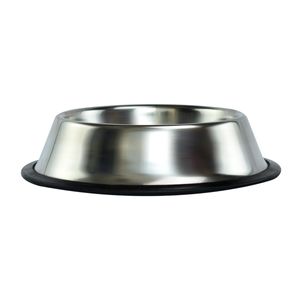 Plato para perro 16 oz Fancy Pets plata fl8172