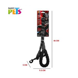 Correa para perro Fancy Pets negro fl9620