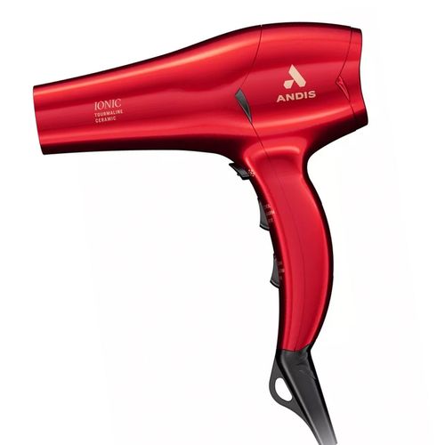 Secadora De Cabello Andis Cerámica De Turmalina Iónica 1875w 30290 Rojo