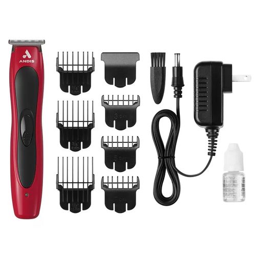 Maquina Recortadora De Cabello Inalámbrica Andis VersaTrim  11pzs 25260 Rojo