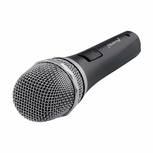 Micrófono alámbrico unidireccional hi-fi Mitzu negro 12-5000