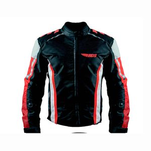 Chamarra de motociclista con protección  BDS negro boost l