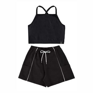 Conjunto casual para jovencita Gloss negro 31632