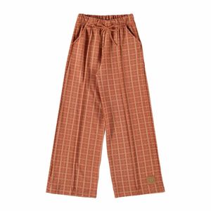 Pantalón casual para jovencita Gloss café 31751