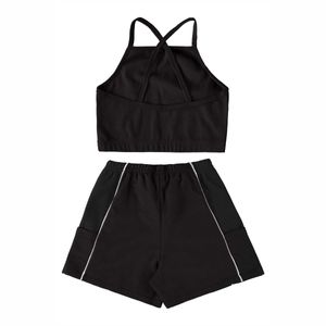 Conjunto casual para jovencita Gloss negro 31632