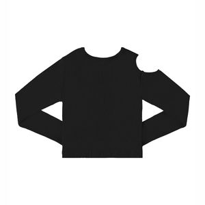 Blusa casual para jovencita Gloss negro 31734