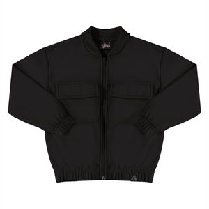 Chamarra casual para jovencita Gloss negro 31745